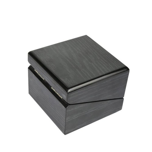 Uhren-Geschenkbox aus Holz RS-2400-1BL in Glanzlack schwarz 